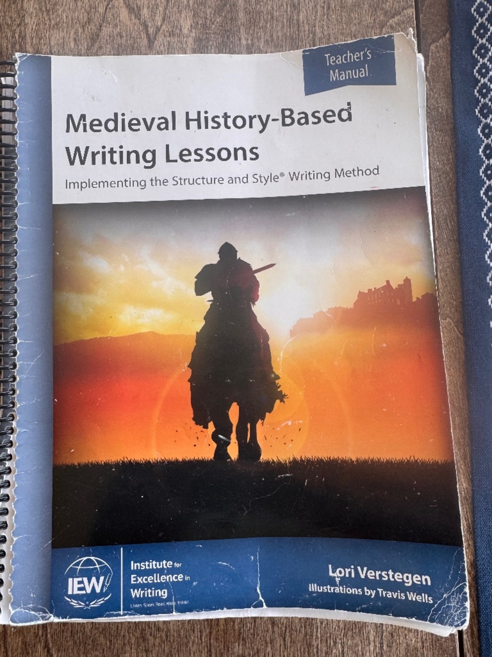 IEW Medieval Based Writing Lessons Teachers Manual